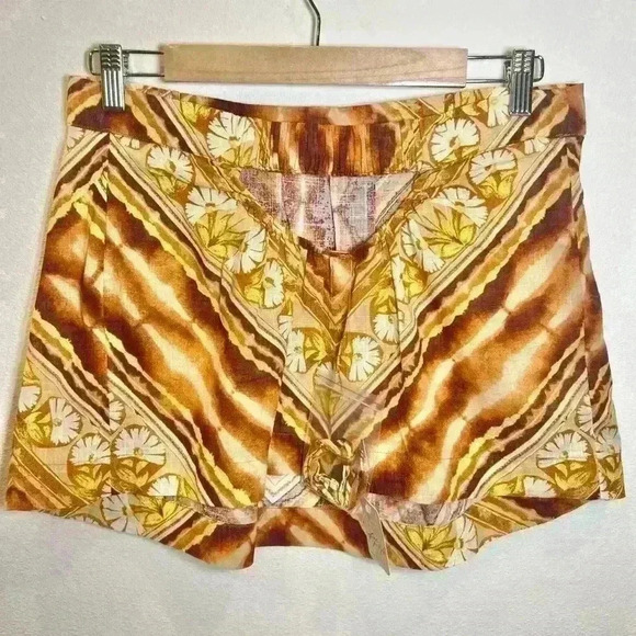 Free People Women's Kendra Cotton Printed Strapless Top Size X-Small - Picture 6 of 15